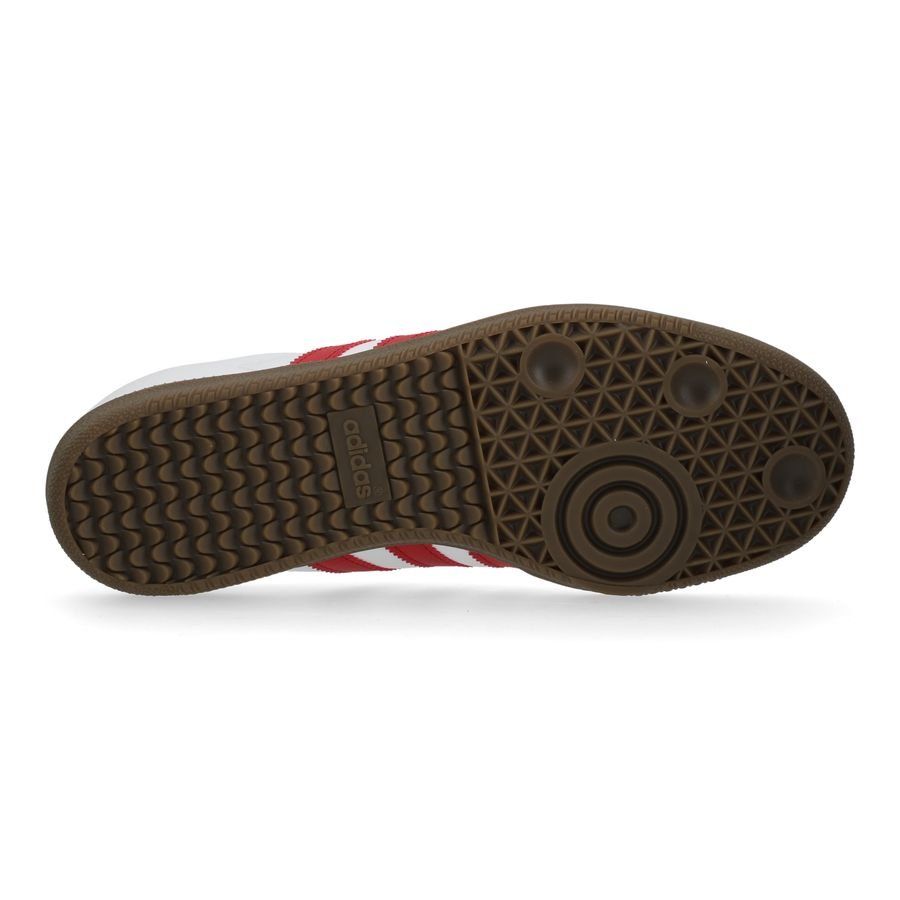 adidas Samba Liverpool - Footwear White/Strawberry Red - Men's-SoccerKits Hub | Buy Soccer Jerseys Online